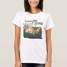 無駄に最適な遠くに日 Tシャツ