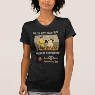 無駄ほしくないためない Tシャツ