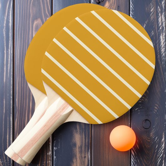 焦がれたキンポウゲのストライプとソリッド 卓球ラケット