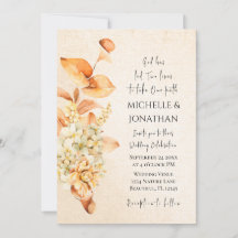 焦げたオレンジクリームフローラ結婚クリスチャン