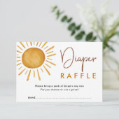 焦げたオレンジボホサンシャインオムツラッフル エンクロージャーカード (スタンド正面)