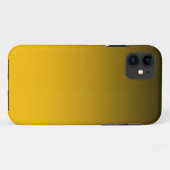 焦げたオレンジ色の2トーン Case-Mate iPhoneケース (裏面(横))
