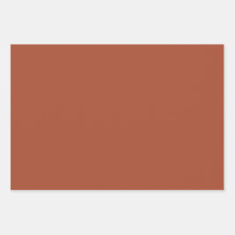 焦げたオレンジ ラッピングペーパーシート