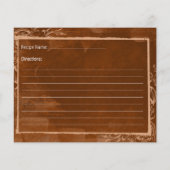 焦げたキャラメルレシピカード (裏面)