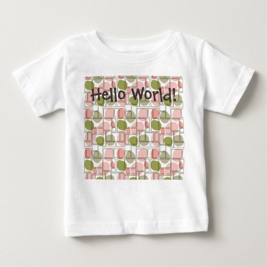 焦げたブロッブ ベビーTシャツ (正面)