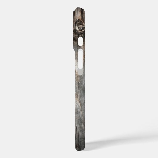 焦げた木目パターン Case-Mate iPhoneケース (裏面 / 左)