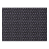 焦げた紫色の仕上げパターン テーブルクロス (正面(横))