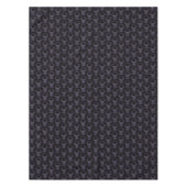 焦げた紫色の仕上げパターン テーブルクロス (正面)