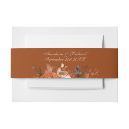 焦げオレンジ結婚ズ 招待状ベリーバンド