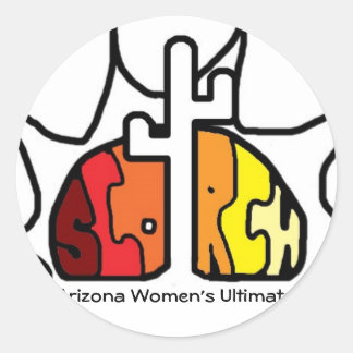 焦げステッカー ラウンドシール