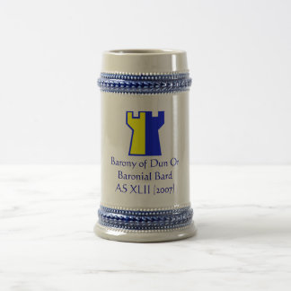 焦げ茶色かBaronial楽師のBarony ビールジョッキ
