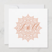 焦橙色サンライズマンダラサマーオータム セーブザデート (裏面)