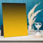 焦橙色ツートンカラー フォトプラーク (側面)