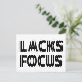 焦点が合っていない ポストカード (スタンド正面)