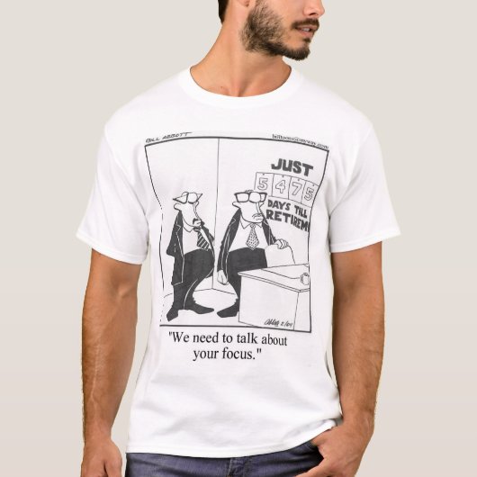 焦点について話す Tシャツ (正面)