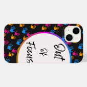 焦点のずれたスマホケース | クリエイティブ・タイポグラフィー・コーブ Case-Mate iPhoneケース (裏面 (横))