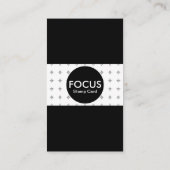 焦点のスタンプカード 名刺 (裏面)