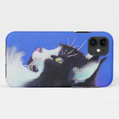 焦点のタキシード猫 Case-Mate iPhoneケース (裏面(横))
