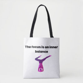 焦点は内部バランスにある トートバッグ