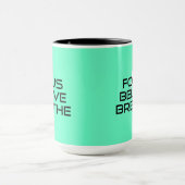 焦点は呼吸します信じます マグカップ (中央)