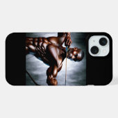 焦点を合わせた力:射手の精度 iPhoneケース (裏面横)