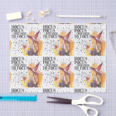 焦点を合わせるためにコーヒーが必要なHocus Pocus 薄葉紙 (クラフト)