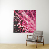 焦点を外したライトのぼやけ抽象芸術ピンク色の背景 タペストリー (インサイチュ(横))