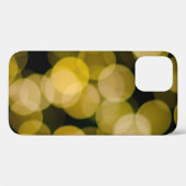 焦点を外した夜間の光の背景。抽象芸術循環 Case-Mate iPhoneケース (裏面 (横))