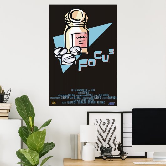 焦点 ポスター (ホームオフィス)