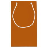 焦素朴火オレンジ抱き枕 スモールペーパーバッグ (裏面)