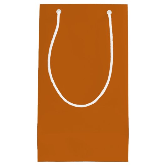 焦素朴火オレンジ抱き枕 スモールペーパーバッグ (正面)