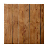 焦茶の木の床の質 タイル (正面)