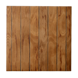 焦茶の木の床の質 タイル