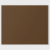 焦茶の無地のな包装紙 ラッピングペーパー (フラット)