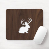 焦茶木のJackalope マウスパッド (マウス)