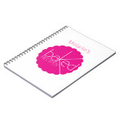 焼いたなレシピの調理師のノート ノートブック (左側)