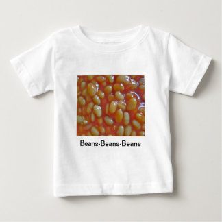 焼いたな豆の乳児のTシャツ ベビーTシャツ