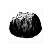 焼いたポテトポテトとバター食品グルメスタンプ ラバースタンプ (インプリント)