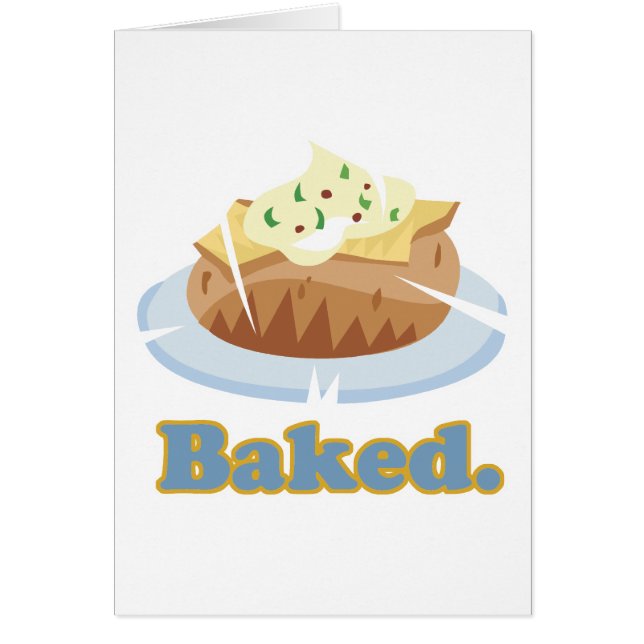 焼いた文字焼いたポテト (正面)