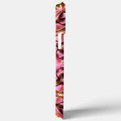 焼いた糸で磨かれたピンクがかったサーモンのロケット Case-Mate iPhoneケース (裏面 / 右)