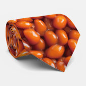 焼いた豆。ブレックファーストシリーズおもしろい ネクタイ (ロール)