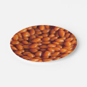 焼いた豆。ブレックファーストシリーズ ペーパープレート (アングル)