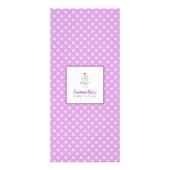 焼いた食品のベーカリーを ラックカード (裏面)