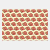 焼いたBeans on Toast UK British Cuisine Food ラッピングペーパーシート (正面3)