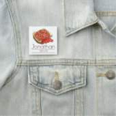 焼いたBeans on Toast UK British Cuisine Food 名札 (インサイチュ)