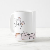 焼いてみよう コーヒーマグカップ (正面左)