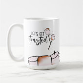 焼いてみよう コーヒーマグカップ (左)