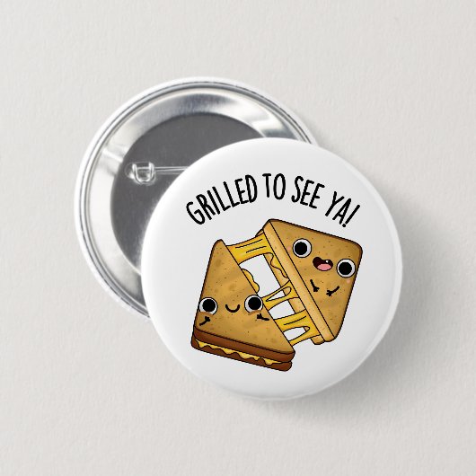 焼いてヤフードパおもしろいンを見る 缶バッジ (正面&裏面)