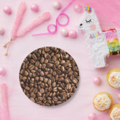 焼かれたコーヒー豆の質の構造 ペーパープレート (パーティー)