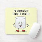 焼かれたマシュマロ マウスパッド (マウス)